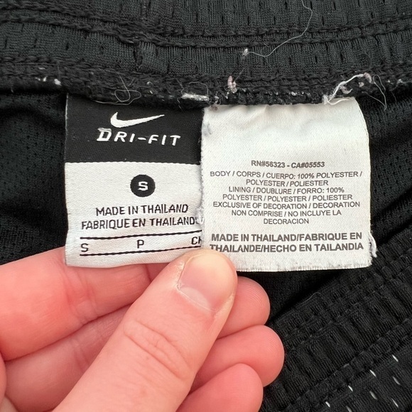 𝅺NIKE Women’s Black Dri-Fit Shorts Size Small - Picture 4 of 4